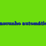 Rascunho automático