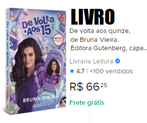 Livro dDe Volta Aos 15