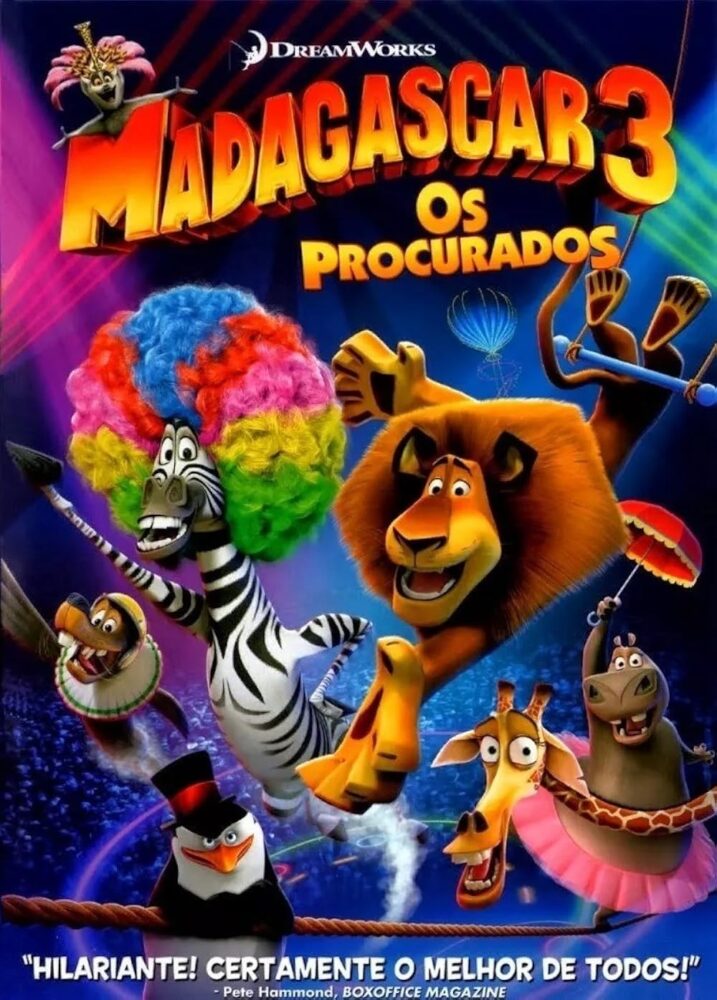 Pôster do Filme Madagascar 3: Os Procurados