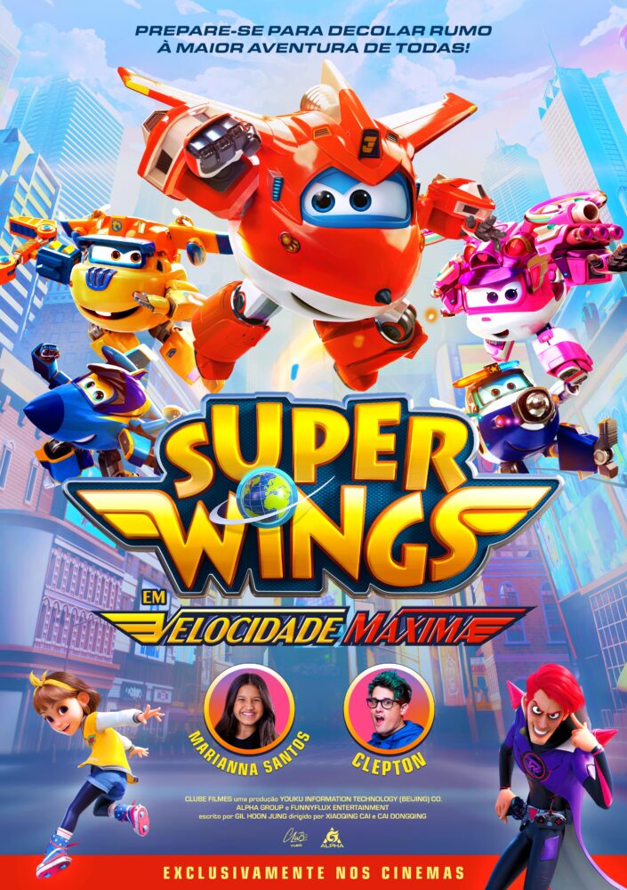 Pôster do Filme Super Wings em Velocidade Máxima