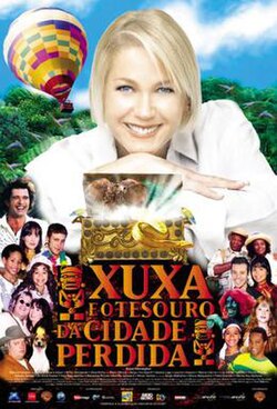 Pôster do Filme Xuxa e o Tesouro da Cidade Perdida